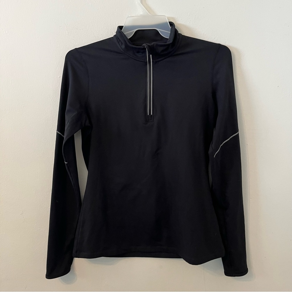 Fabletics Black Pullover Performance Jacket Size L - image 2